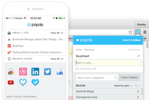 iOS app and browser extension